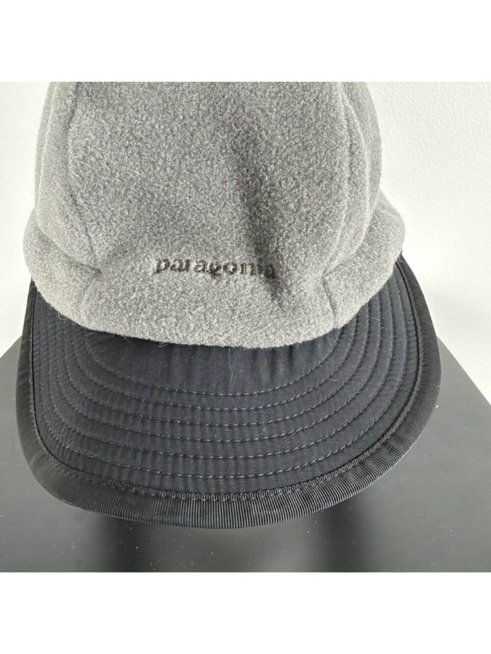 Patagonia Synchilla Fleece Duckbill Hat With Flaps M 2002